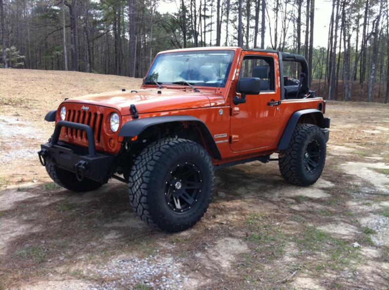 35's flat fenders and NO lift  - The top destination for Jeep  JK and JL Wrangler news, rumors, and discussion