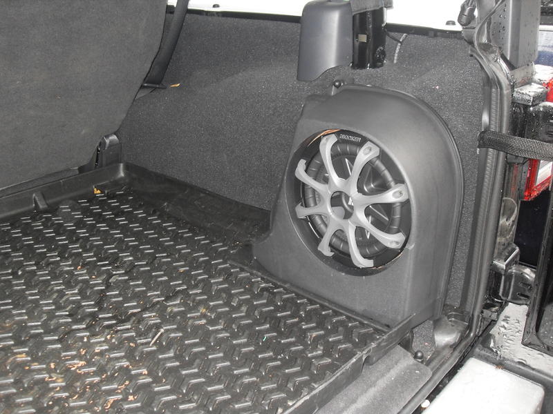 8 inch infinity Sub mod/replacement  - The top destination  for Jeep JK and JL Wrangler news, rumors, and discussion