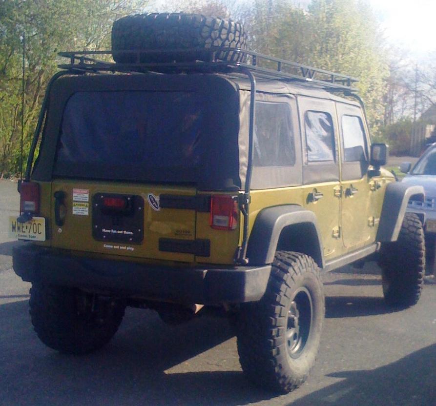Jeep tire carrier...in jeep?  - The top destination for Jeep  JK and JL Wrangler news, rumors, and discussion