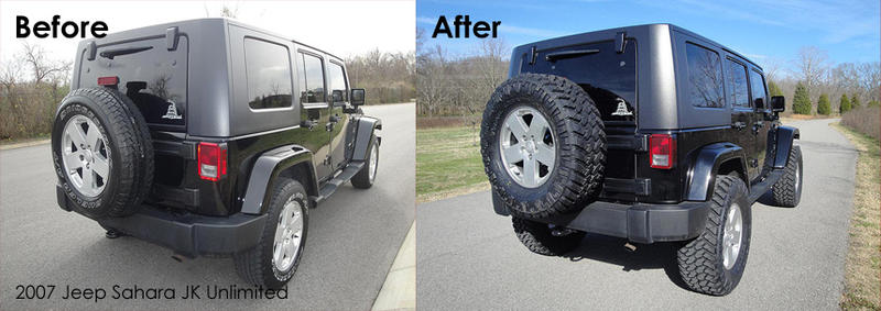 My Pics: Before and After Teraflex Lift and 35's - JK-Forum.com - The