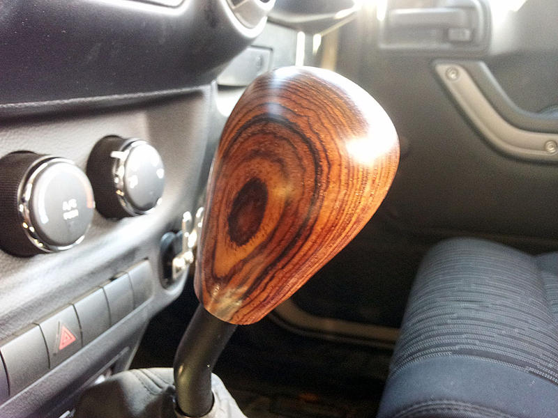 Custom Wood Shift Knob  - The top destination for Jeep JK and  JL Wrangler news, rumors, and discussion