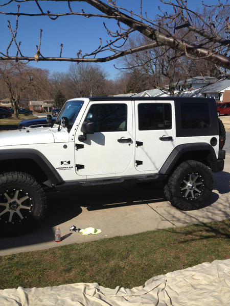 Pic request:black hinges white jk  - The top destination for Jeep  JK and JL Wrangler news, rumors, and discussion
