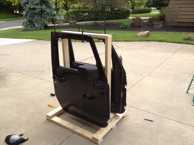 Anyone build thier own door cart?  - The top destination for Jeep  JK and JL Wrangler news, rumors, and discussion
