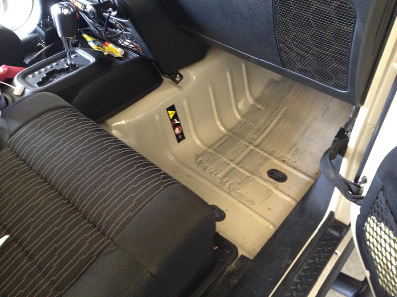 Where are the drain plugs in the floor?  - The top  destination for Jeep JK and JL Wrangler news, rumors, and discussion