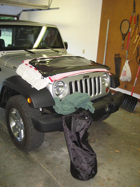 Soft-Top Window Storage with Towels and a Sleeping Bag Stuff Sack   - The top destination for Jeep JK and JL Wrangler news, rumors, and  discussion