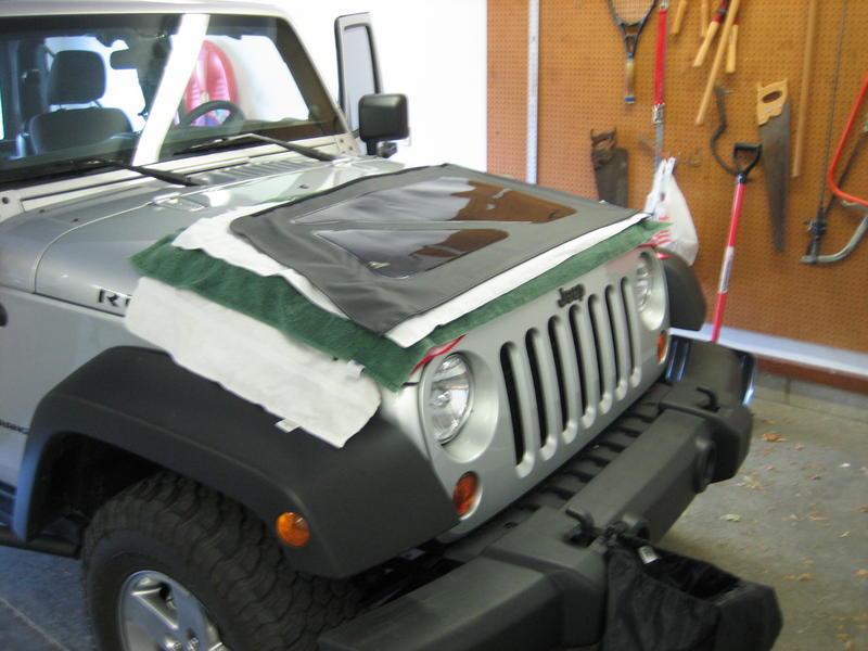Soft-Top Window Storage with Towels and a Sleeping Bag Stuff Sack   - The top destination for Jeep JK and JL Wrangler news, rumors, and  discussion