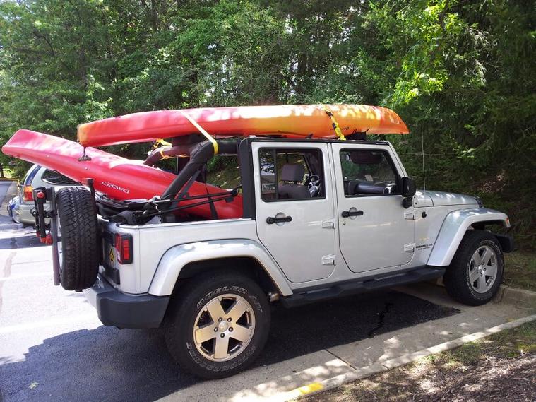 Anyone put Kayak's on their Jeep?  - The top destination for Jeep  JK and JL Wrangler news, rumors, and discussion