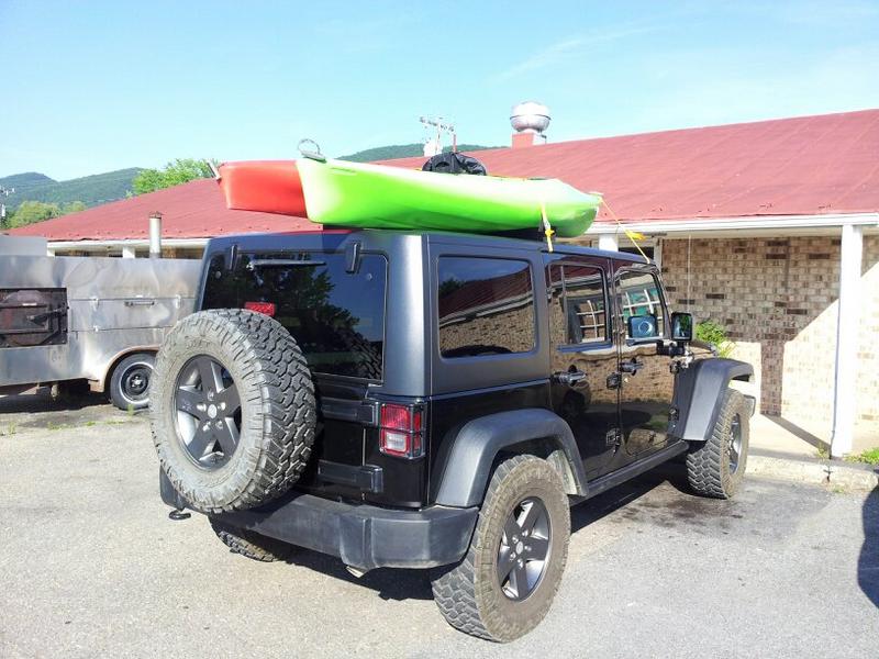 Anyone put Kayak's on their Jeep?  - The top destination for Jeep  JK and JL Wrangler news, rumors, and discussion
