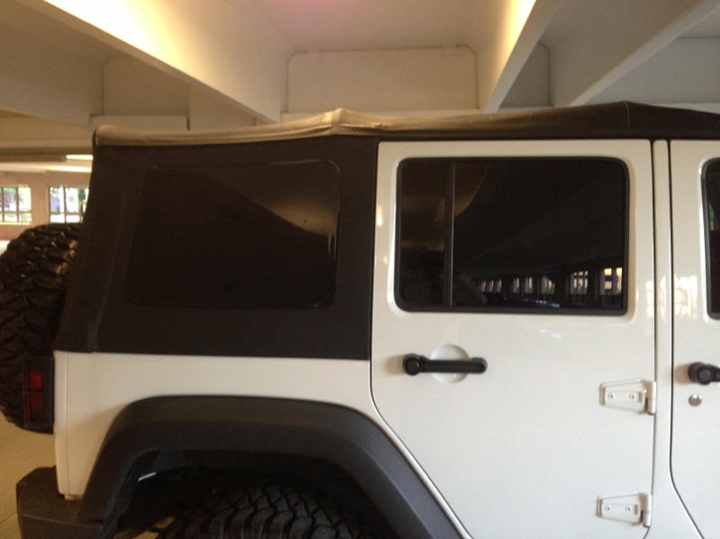 Window tint on soft top windows?  - The top destination for Jeep  JK and JL Wrangler news, rumors, and discussion