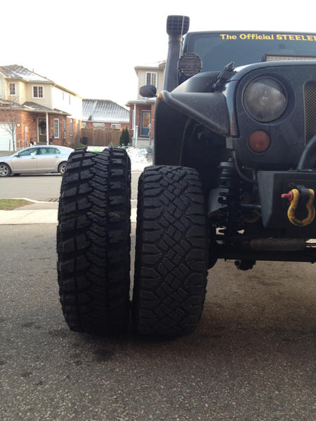 Nitto trails vs. MTR/K's actual diameter  - The top  destination for Jeep JK and JL Wrangler news, rumors, and discussion