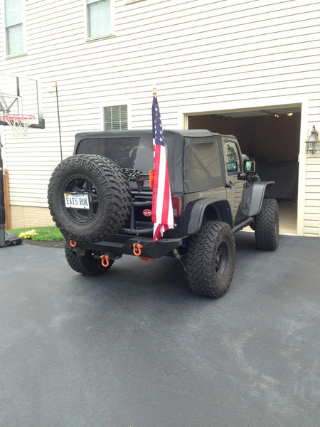 Flag Mount  - The top destination for Jeep JK and JL Wrangler  news, rumors, and discussion