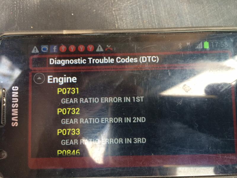 DTC errors,P0731, P0868,P1790 Check Engine light on  - The  top destination for Jeep JK and JL Wrangler news, rumors, and discussion