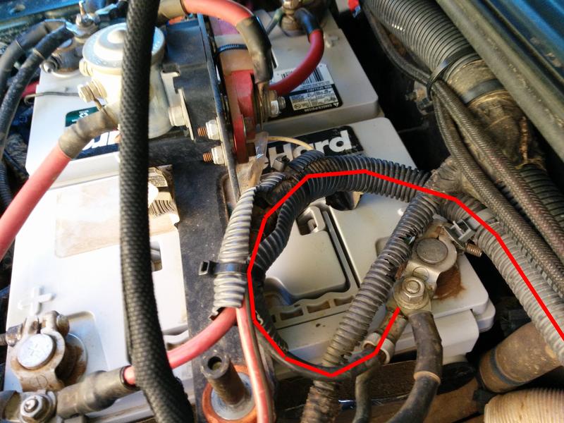 HELP , where do the positive / negative wires from the battery lead to ? -   - The top destination for Jeep JK and JL Wrangler news,  rumors, and discussion