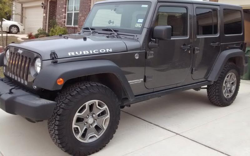 275/70r17 BFGoodrich TA KO2 on Stock 2014 Rubicon  - The top  destination for Jeep JK and JL Wrangler news, rumors, and discussion