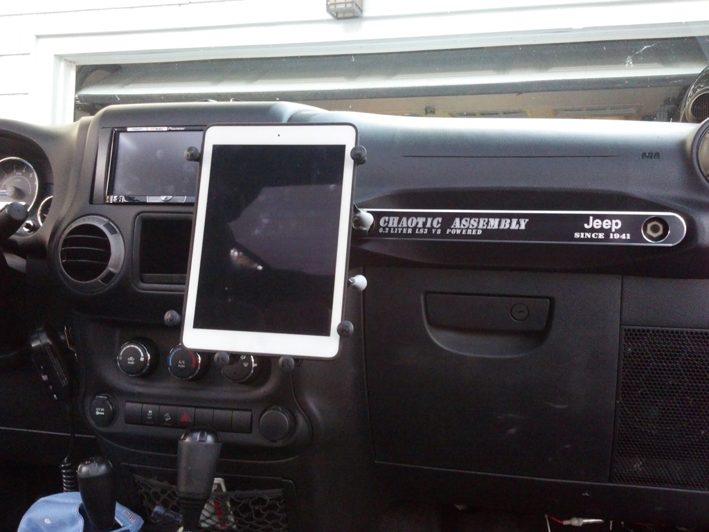 Ipad mount for grab handle  - The top destination for Jeep JK  and JL Wrangler news, rumors, and discussion