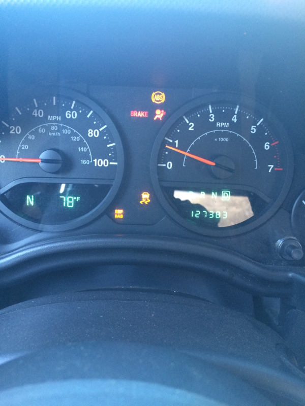 Multiple dash warning lights  - The top destination for Jeep  JK and JL Wrangler news, rumors, and discussion