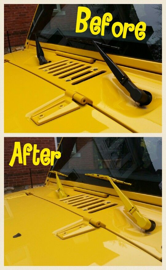 Yellow Windshield Wipers  - The top destination for Jeep JK  and JL Wrangler news, rumors, and discussion