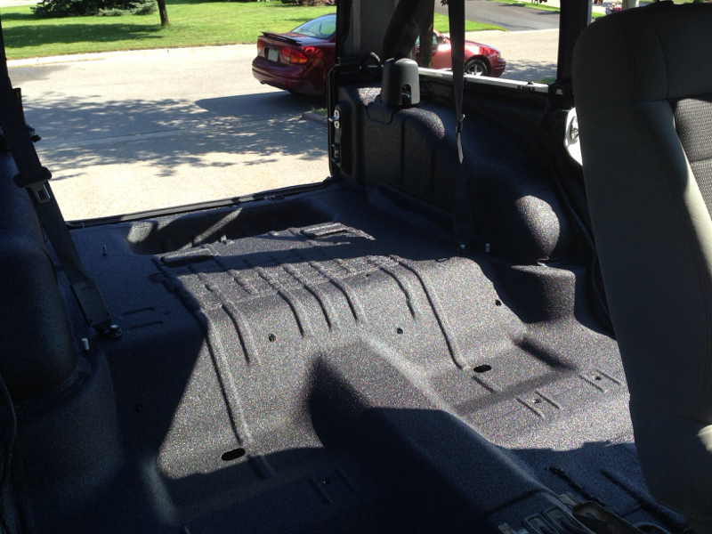 Replacing carpet with rubber floor liners?  - The top  destination for Jeep JK and JL Wrangler news, rumors, and discussion