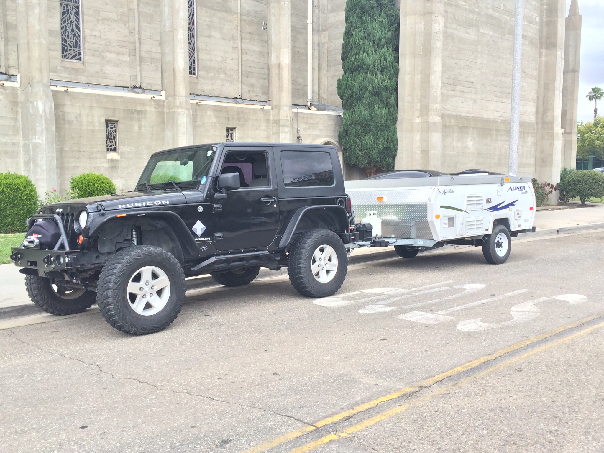 Towing a Pop Up with a 2-Door  - The top destination for Jeep  JK and JL Wrangler news, rumors, and discussion