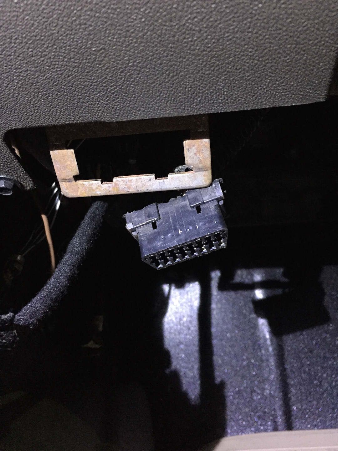 OBD-II Port Retaining Clip  - The top destination for Jeep JK  and JL Wrangler news, rumors, and discussion