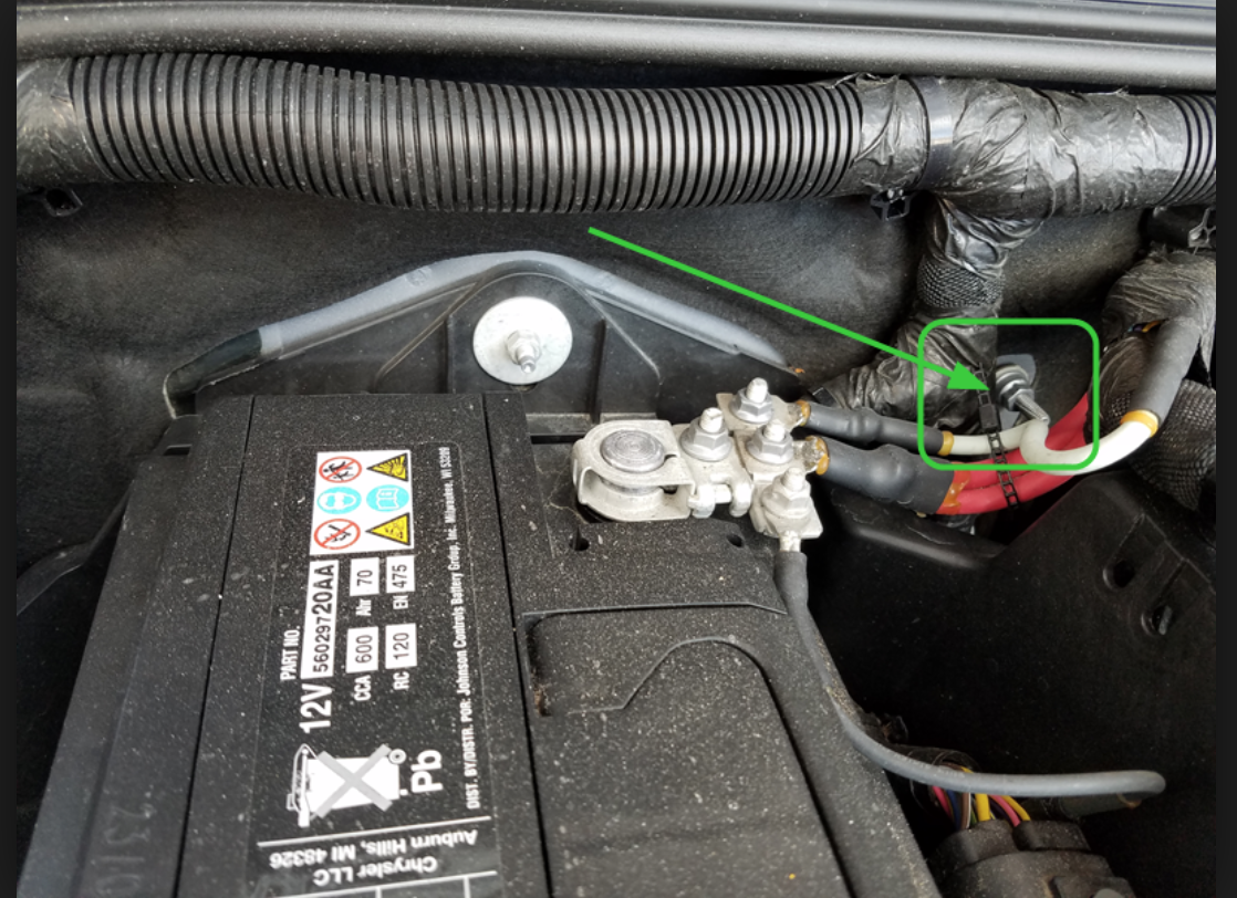 Factory ground on fire wall next to battery. Where does it go?   - The top destination for Jeep JK and JL Wrangler news, rumors, and  discussion