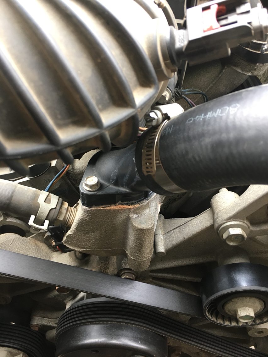 Thermostat housing leak?  - The top destination for Jeep JK  and JL Wrangler news, rumors, and discussion