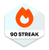 Active Streak: 90 Days