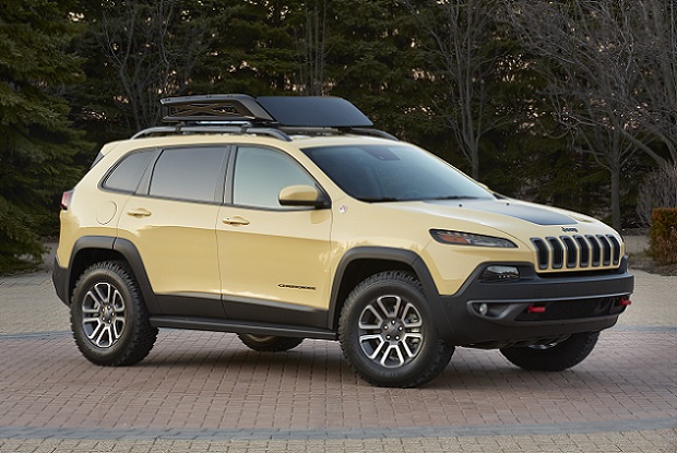 Jeep Cherokee Adventurer is one of six concept vehicles develope