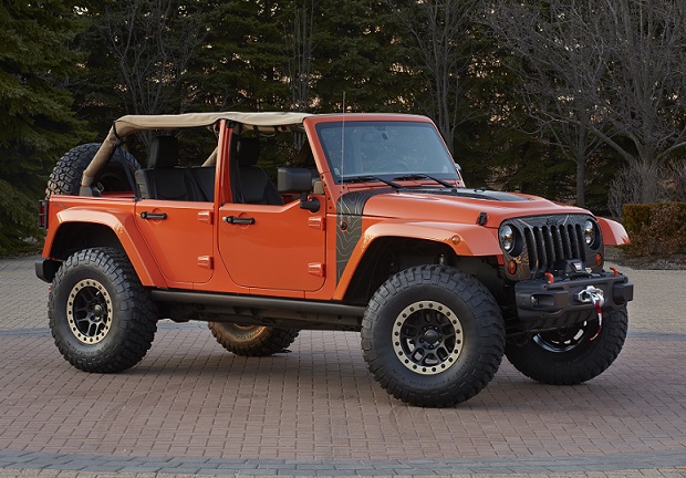 Jeep Wrangler MOJO is one of the six concept vehicles developed
