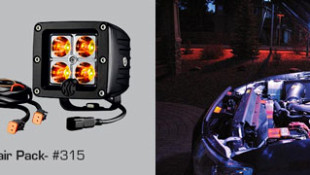 KC HiLiTES 5-Watt Cyclone and Amber C-Series LED Lights