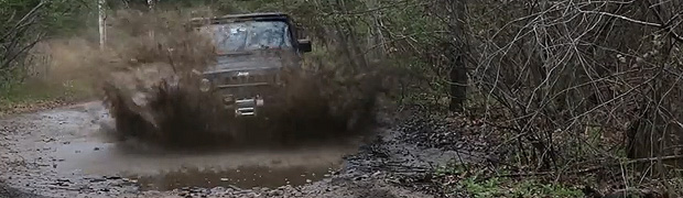 Coolest Dad Ever Drives His Wrangler to Death