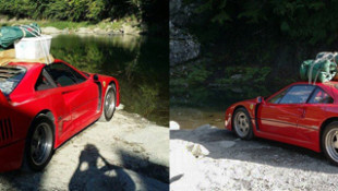 Ferrari F40 Pretends it’s a Jeep