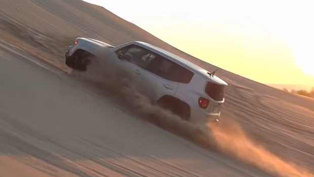 Jeep Renegade Sand Dunes