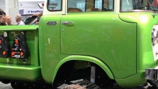 Live from SEMA: 1958 Jeep FC 170 on Tracks is a Perfect Mix of Adorable and Brutal