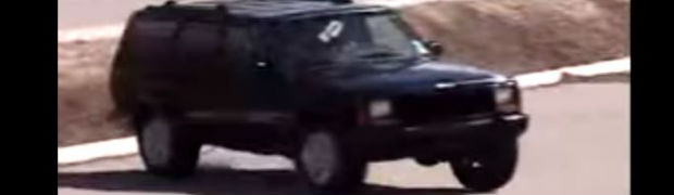 VIDEO: Jeep Owner Admits Stupidity Trying to Drift Cherokee