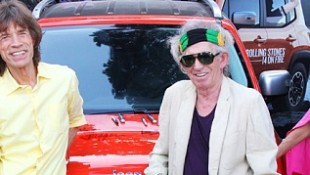 Rolling Stones Help Roll Out Jeep Renegade