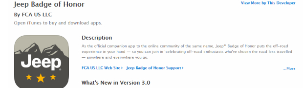 Jeep Launches Badge of Honor App for Easter Jeep Safari