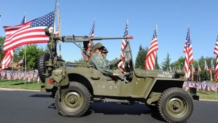 Photos of the Week: A Jeep Tribute to Our Fallen Heroes