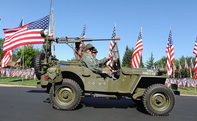 Photos of the Week: A Jeep Tribute to Our Fallen Heroes