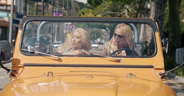 Britney Spears and Iggy Azalea Rock Out in a CJ-7