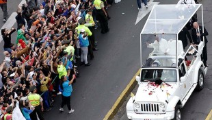 Pope Francis Rolls Heavenly in a Wrangler