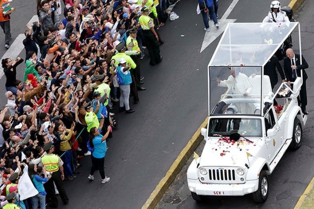 Pope Francis Rolls Heavenly in a Wrangler