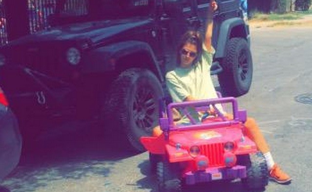 Could College Barbie Jeep Girl Drive Right Into Fame?