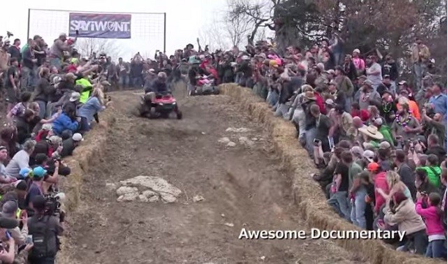 Barbie Jeep Race Goes Terribly Wrong