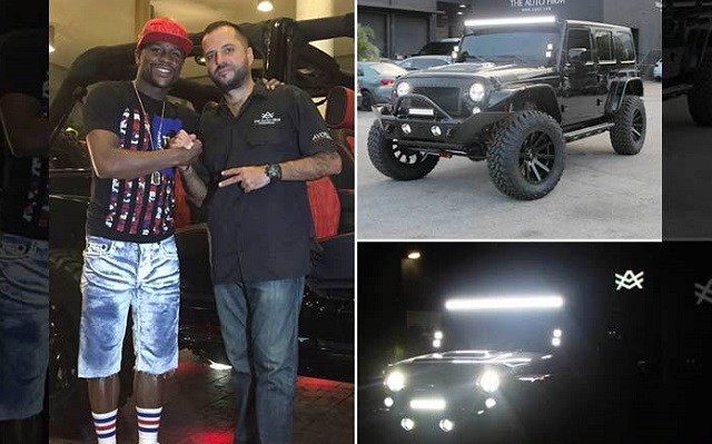 Floyd Mayweather’s Burned $100K Jeep Being Replaced