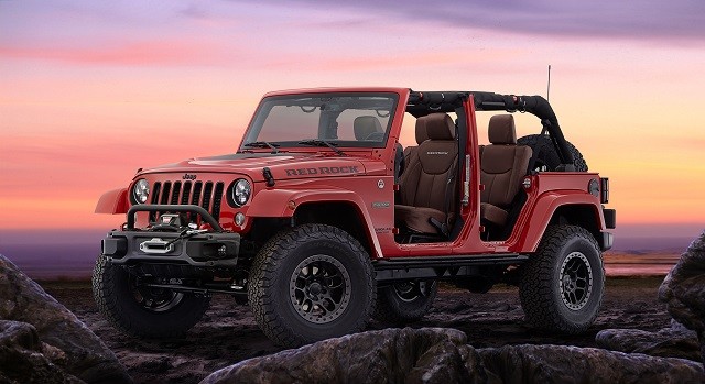 SEMA 2015: The Jeep/Mopar Wrangler Red Rock Concept is Ready for the 50th Annual Easter Jeep Safari