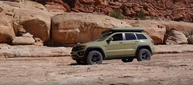 The Jeep Grand Cherokee Overlander Concept Makes “Roughin’ It” a Little Smoother