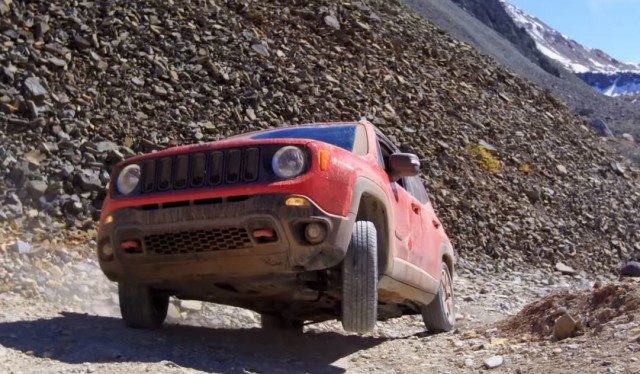 Jeep Renegade Takes on Black Bear Pass