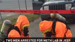 Two Men Busted After Using Jeep as Meth Lab