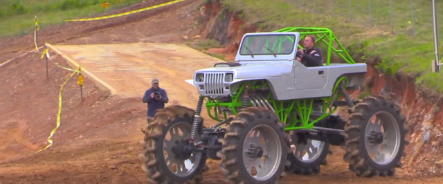 This Giant Jeep is One Bad Mudder